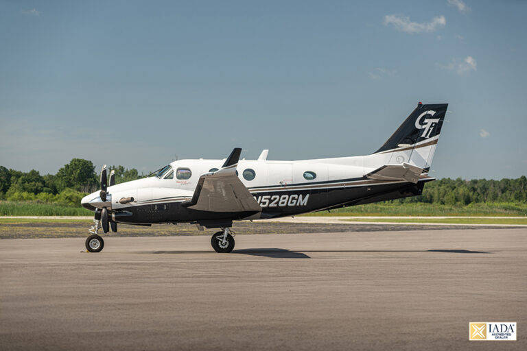 King-Air-C90GTi-N528GM-1-with-IADA-logo