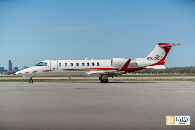 Lear 45XR - N87SK-1 IADA logo