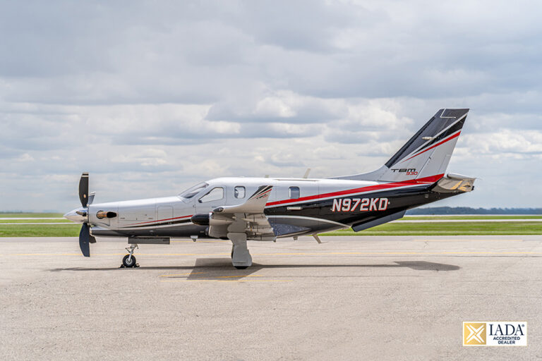 TBM 930 - N972KD-25 w IADA logo