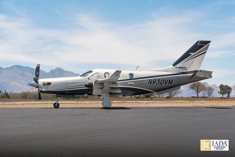 TBM930 - N930VM-28 with IADA logo