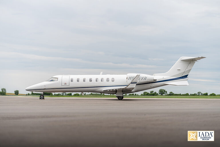 Lear 45XR - N555VR-1 IADA logo - Copy
