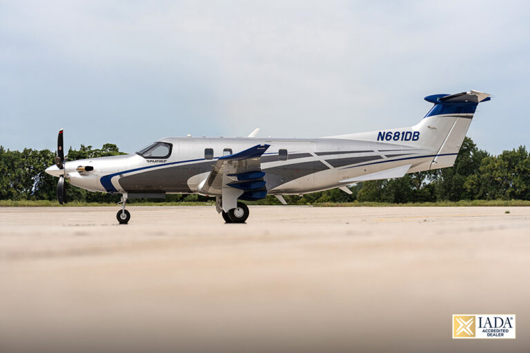 Pilatus PC12 - N681DB-1 IADA logo