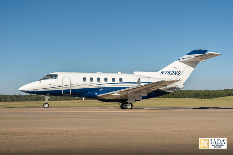 Hawker 750 - N752NS-1 w IADA logo